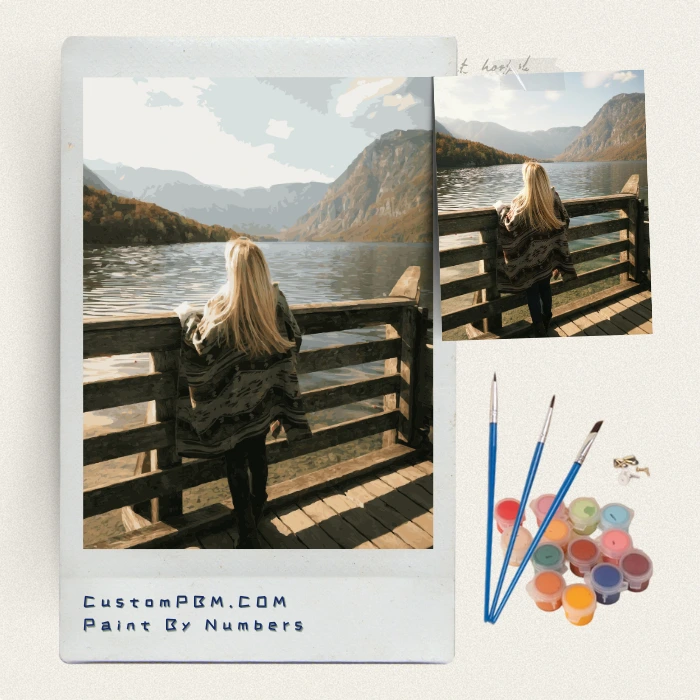 Personalized Paint by Numbers from Photo - Travel & Scenery Custom Art.