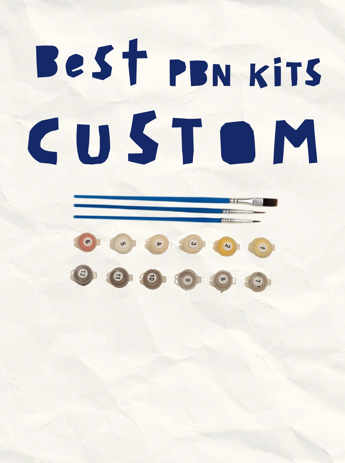 custom paint by numbers kits banner