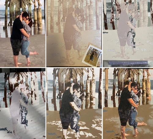 Custom paint by numbers