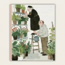 Garden greenhouse paint by numbers kit for adults