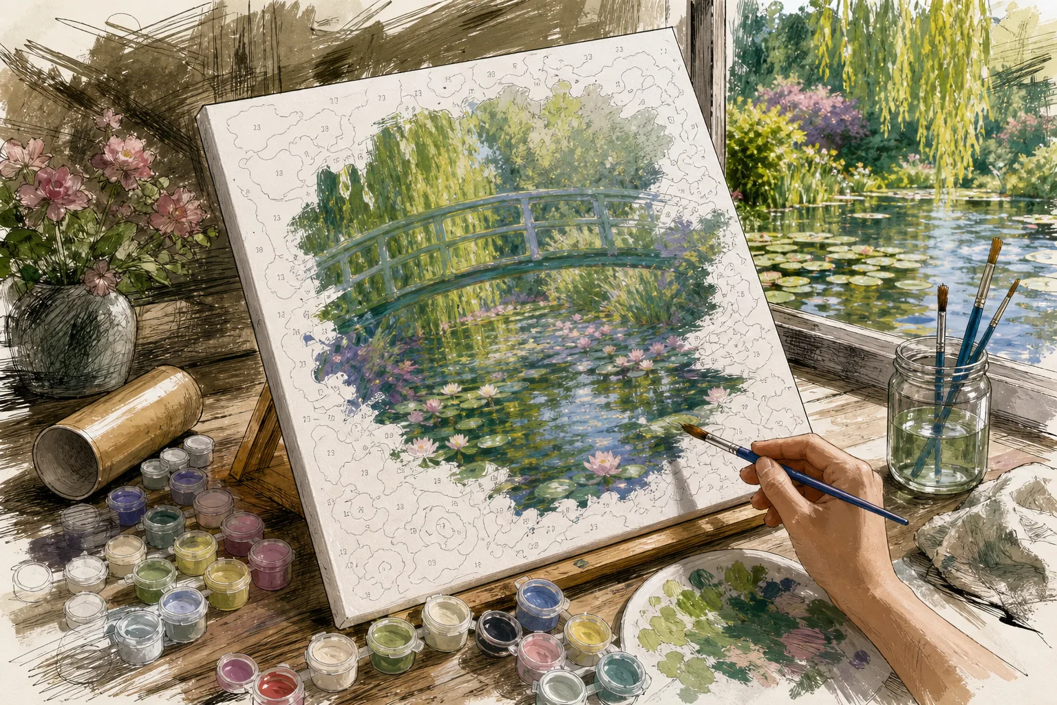 Illustration for Modern Monet